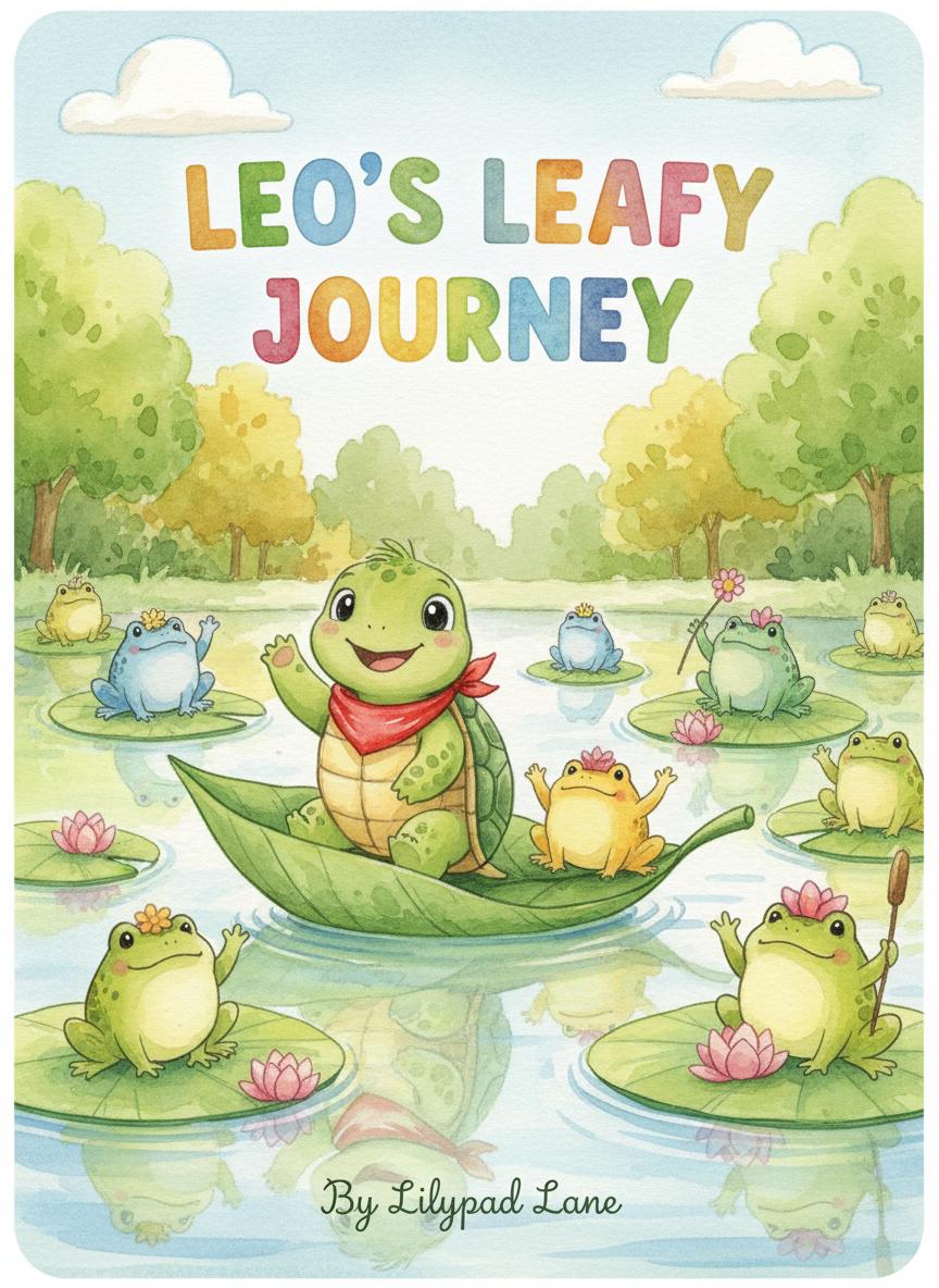 Leo's Leafy Journey book cover